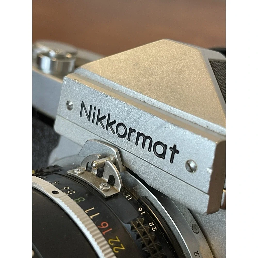 Nikkormat‎ FTN Camera + Nikon 105 mm 1:2.5 Lens